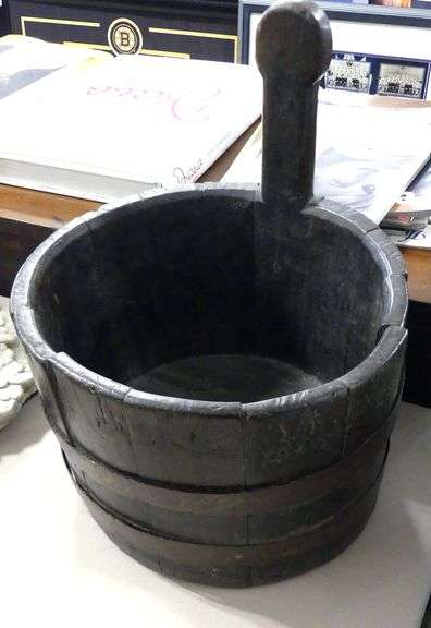 TWO BUCKETS AND FOOT WARMER