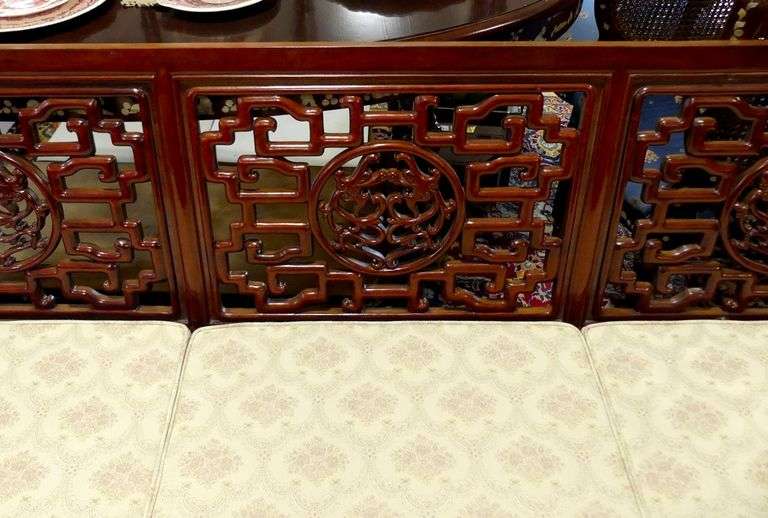 CHINESE ROSEWOOD SOFA