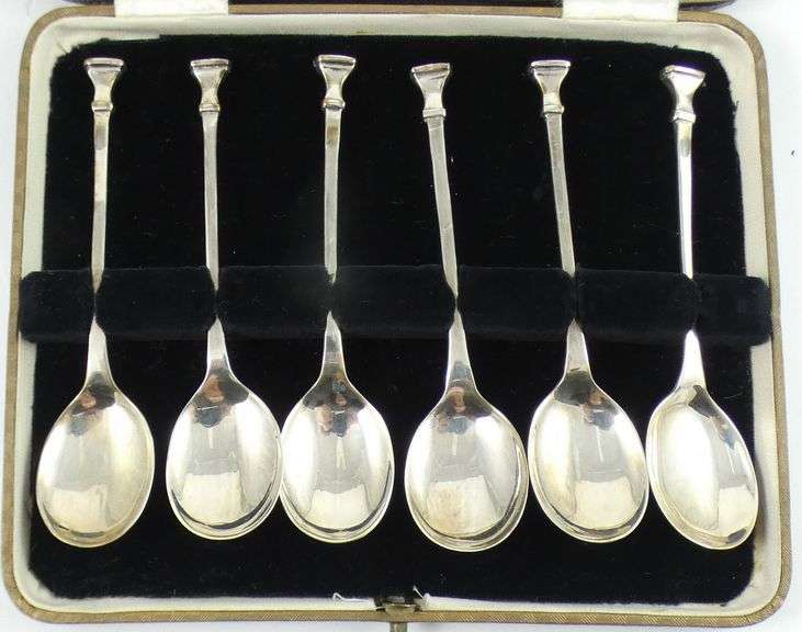 SET OF STERLING COFFEE SPOONS