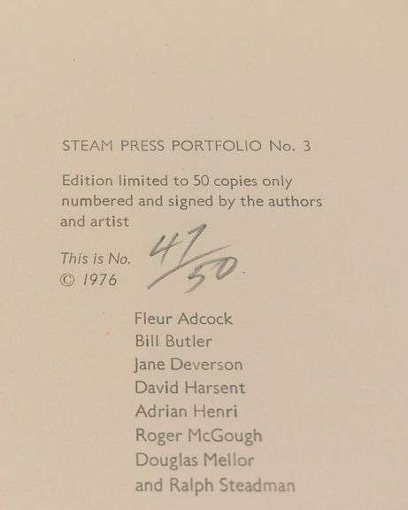 STEAM PRESS PORTFOLIO NO. 3