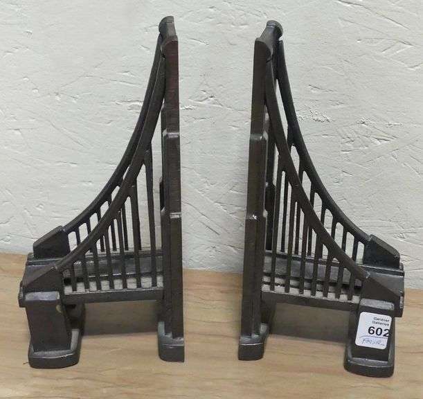 RESTORATION HARDWARE "BRIDGE" BOOKENDS