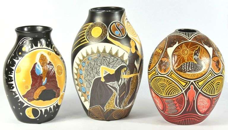 ESTATE DECORATIVE ARTS FEATURING TALKING EARTH POTTERY - SESSION I