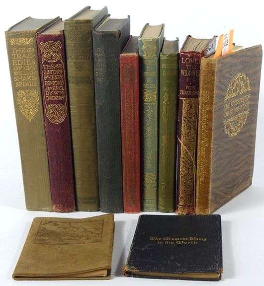 ANTIQUE POETRY BOOKS
