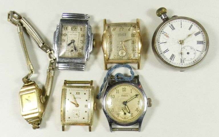 11 ANTIQUE & VINTAGE WATCHES