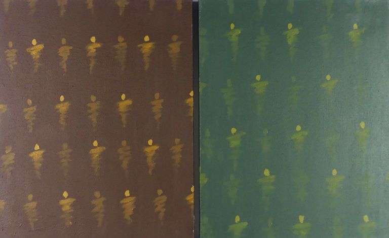 PAIR HUGH THOMPSON OILS