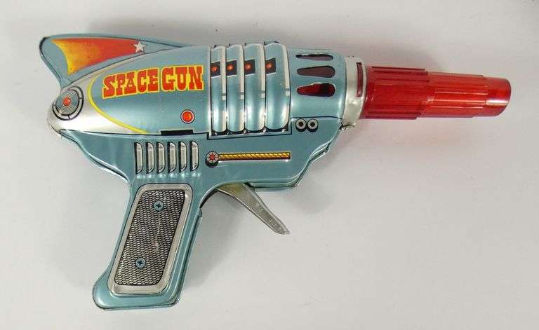 3 TINPLATE TOY GUNS