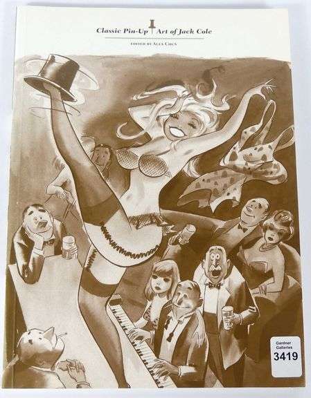 "CLASSIC PIN-UP ART OF JACK COLE" BY ALEX CHUN
