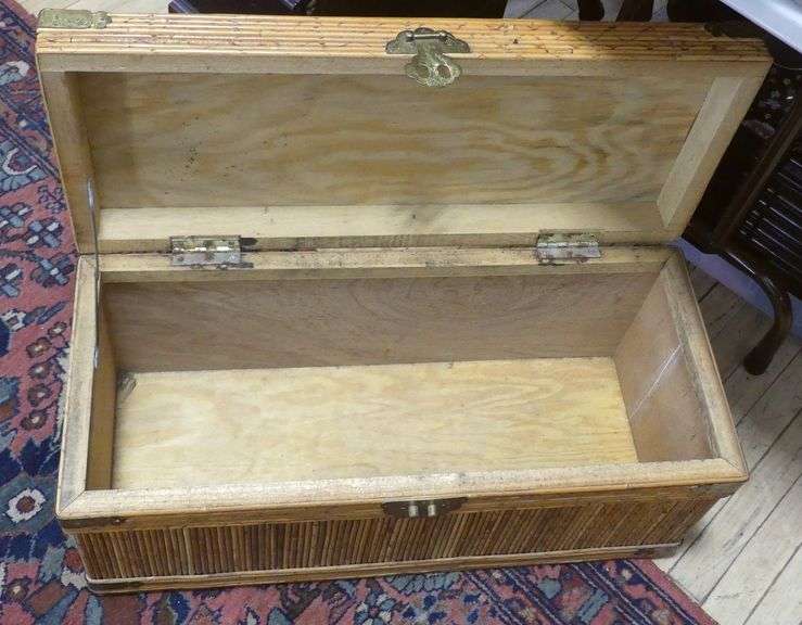 RATTAN STORAGE BOX