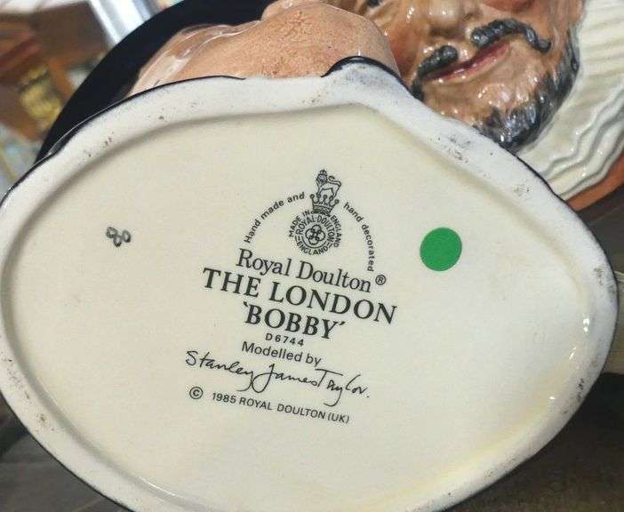 TWO LARGE ROYAL DOULTON CHARACTER JUGS