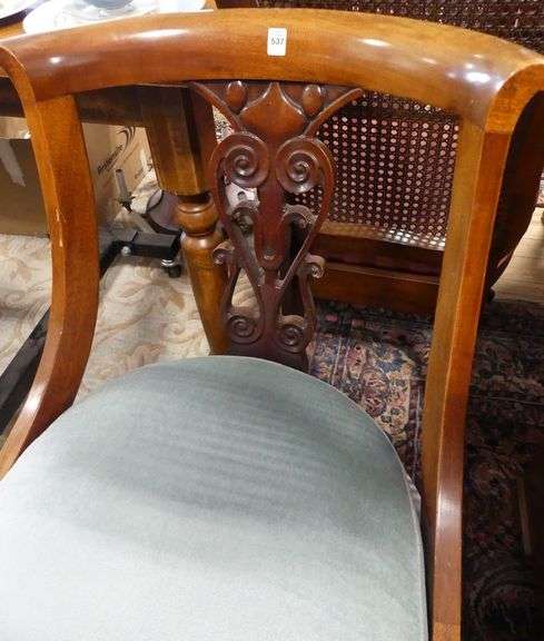 VICTORIAN MAHOGANY CHAIR