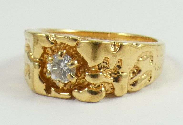 MEN'S CUSTOM MADE GOLD RING