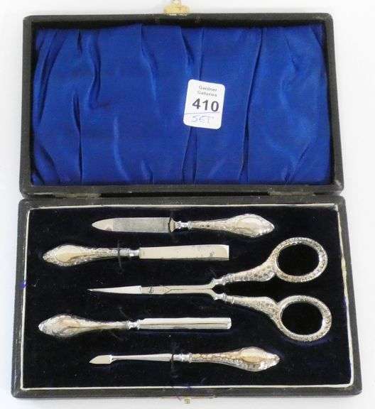 STERLING SILVER MANICURE SET