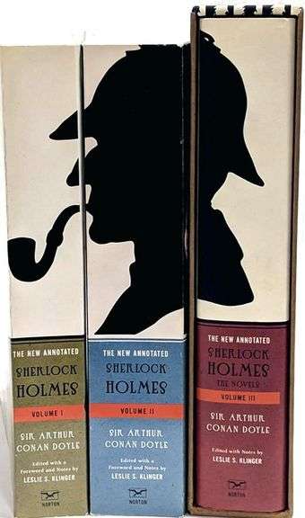 "THE NEW ANNOTATED SHERLOCK HOLMES" IN 3 VOLUMES
