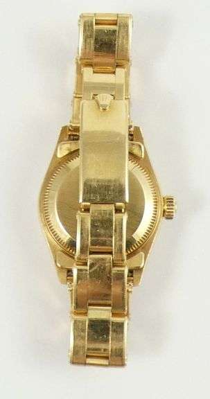 LADIES' GOLD ROLEX WRISTWATCH