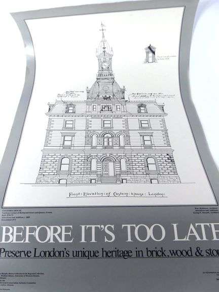VINTAGE LONDON, ONTARIO POSTERS