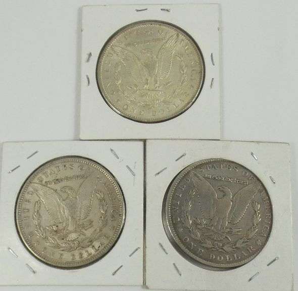 3 U.S. SILVER DOLLARS