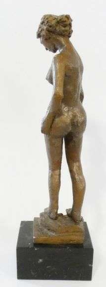 PAPIER MACHE "FEMALE NUDE" SCULPTURE
