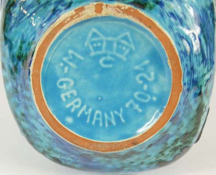 WEST GERMAN ART POTTERY VASE