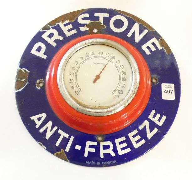 ADVERTISING THERMOMETER