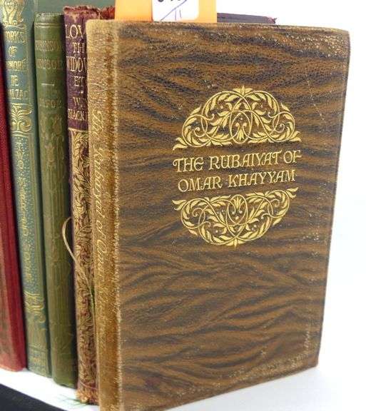 ANTIQUE POETRY BOOKS