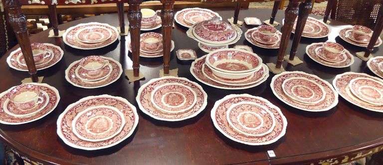 MASON'S "VISTA" ENGLISH POTTERY DINNERWARE