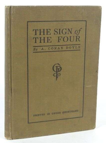 "THE SIGN OF THE FOUR" BY SIR ARTHUR CONAN DOYLE