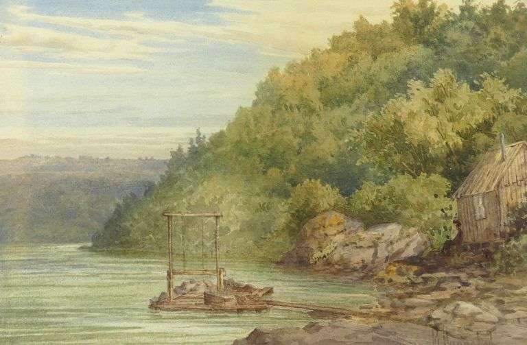MICHAEL HANNAFORD WATERCOLOUR