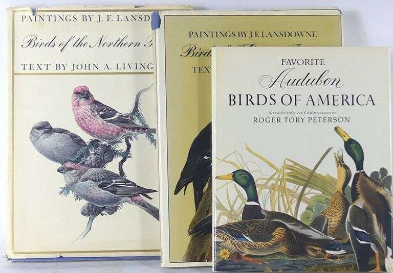 JAMES AUDUBON & J.F. LANSDOWNE VOLUMES