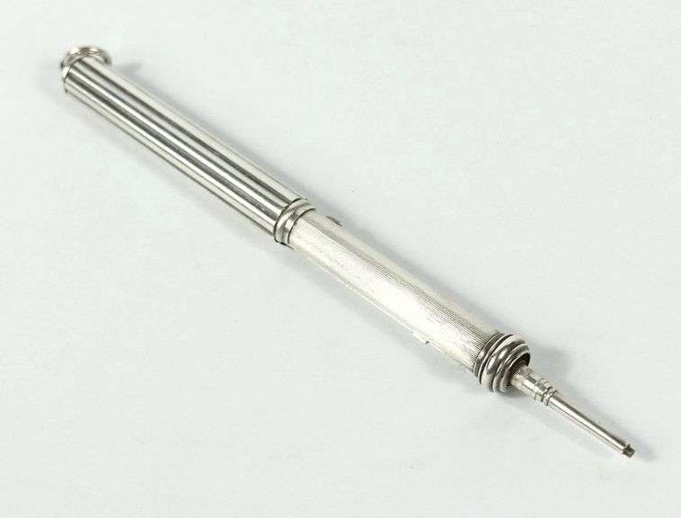 SILVER PROPELLING PEN/PENCIL