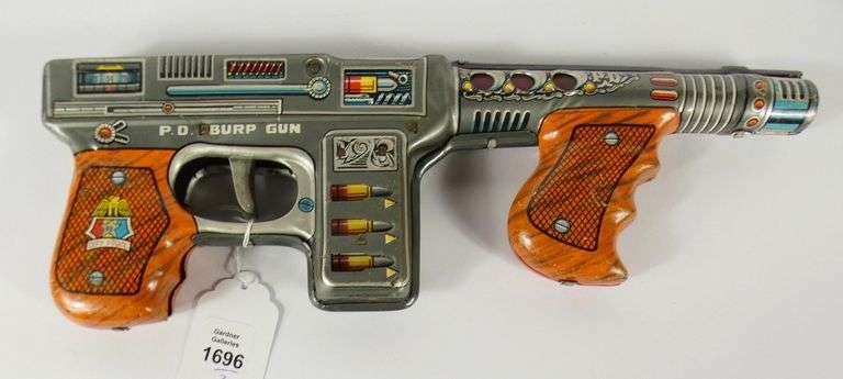 3 TINPLATE TOY GUNS
