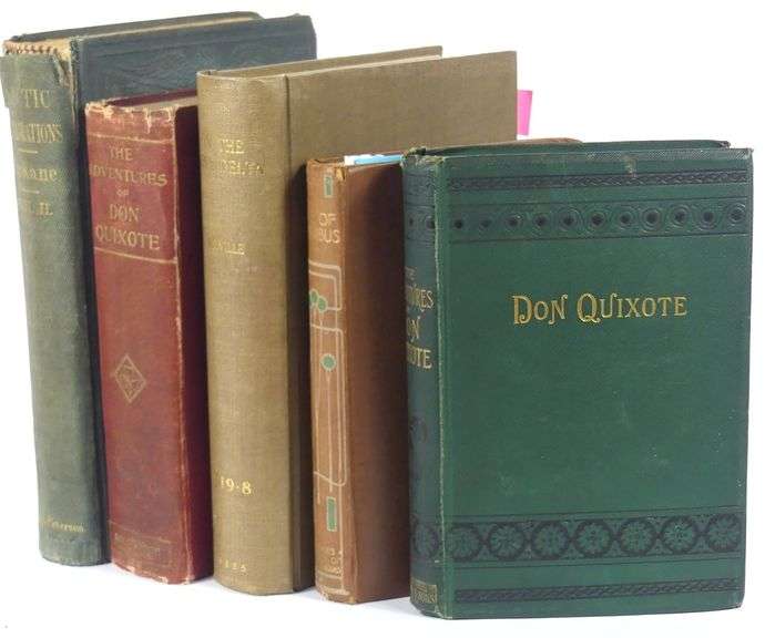 5 ANTIQUE VOLUMES
