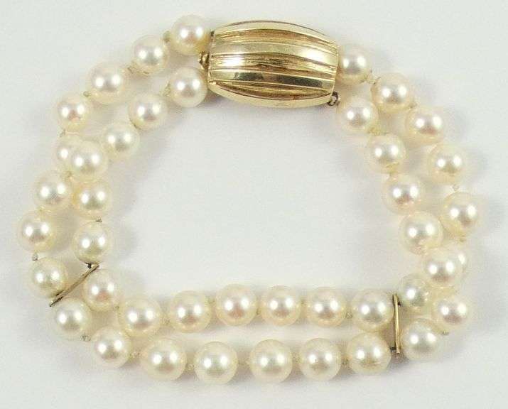 PEARL & GOLD BRACELET