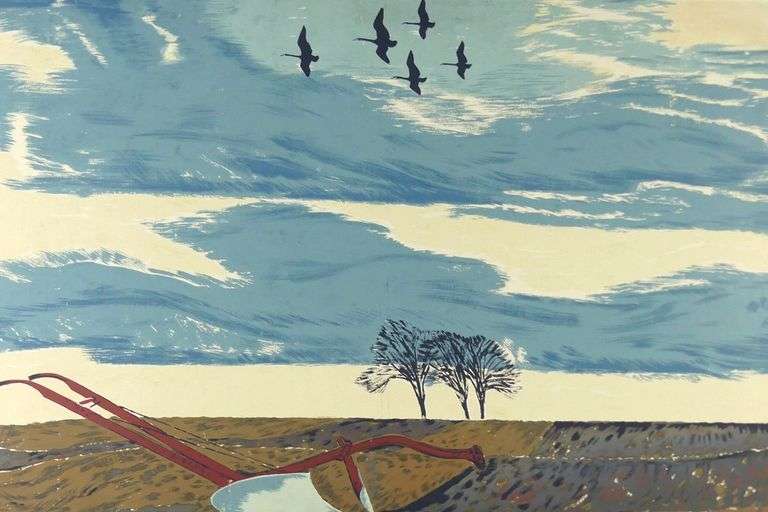 SAMPSON-MATTHEWS SILKSCREEN BY THOREAU MACDONALD