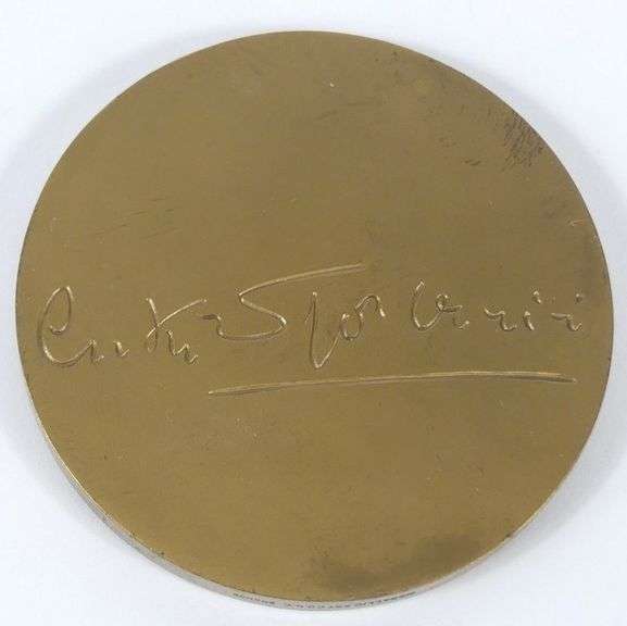ARTURO TOSCANINI 1952 BRONZE MEDALLION
