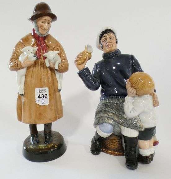 TWO ROYAL DOULTON FIGURINES