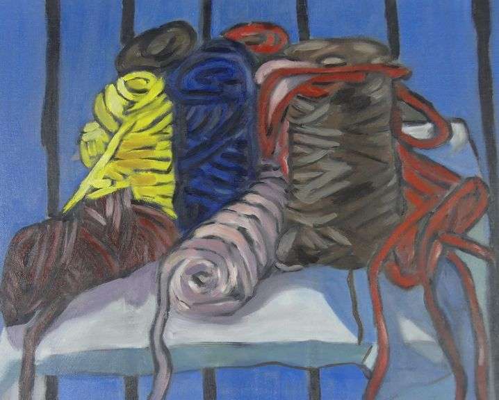 ACRYLIC PAINTING ON CANVAS BOARD