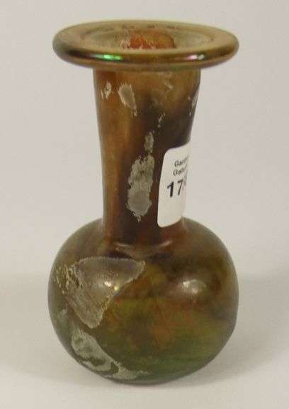 ANICENT GLASS VASE OR BOTTLE