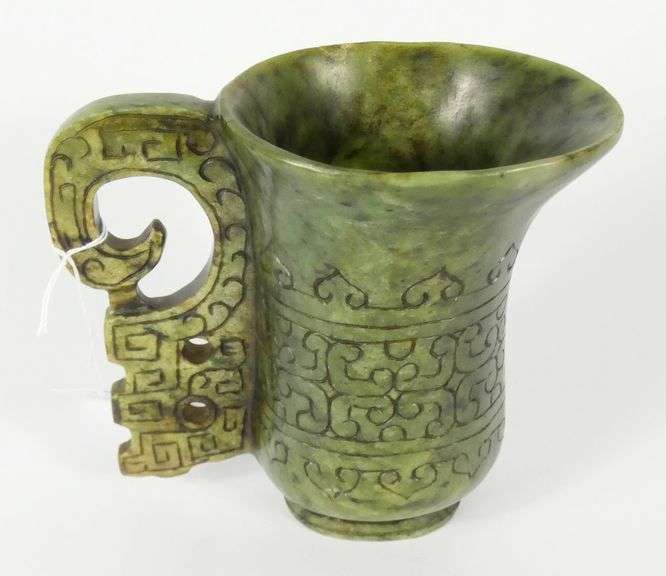 CHINESE JADE LIBATION CUP