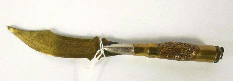 TRENCH ART LETTER OPENER