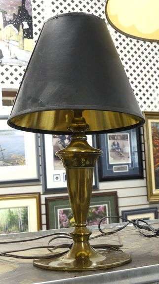 THREE TABLE LAMPS