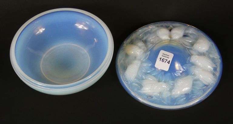 FRENCH ART GLASS BOX