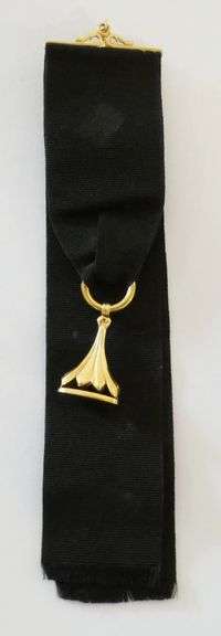 10KT GOLD WATCH FOB