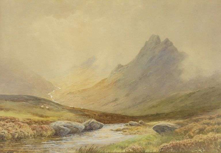 CHARLES HANNAFORD WATERCOLOUR