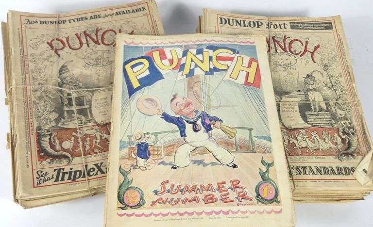 COLLECTION OF PUNCH MAGAZINE