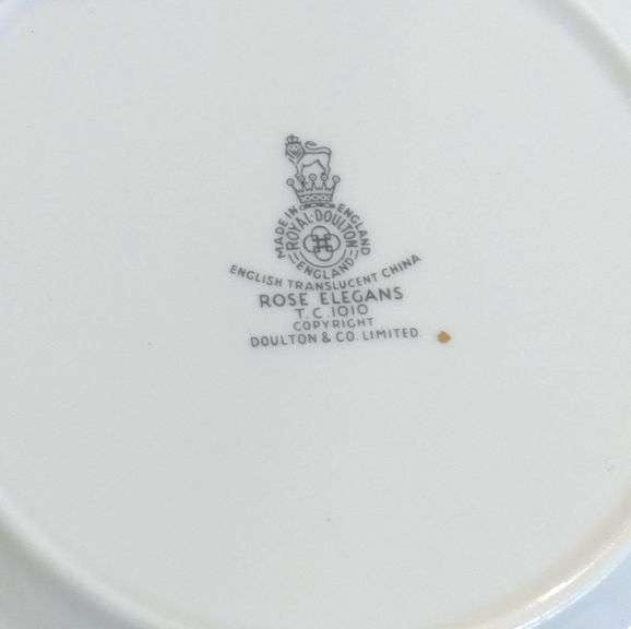 ROYAL DOULTON "ROSE ELEGANS" DINNERWARE