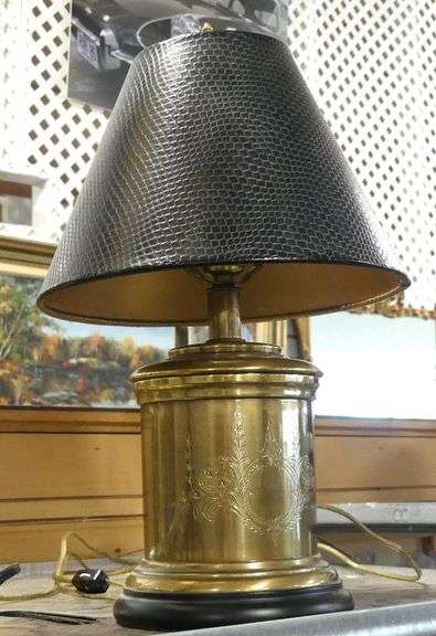 THREE TABLE LAMPS