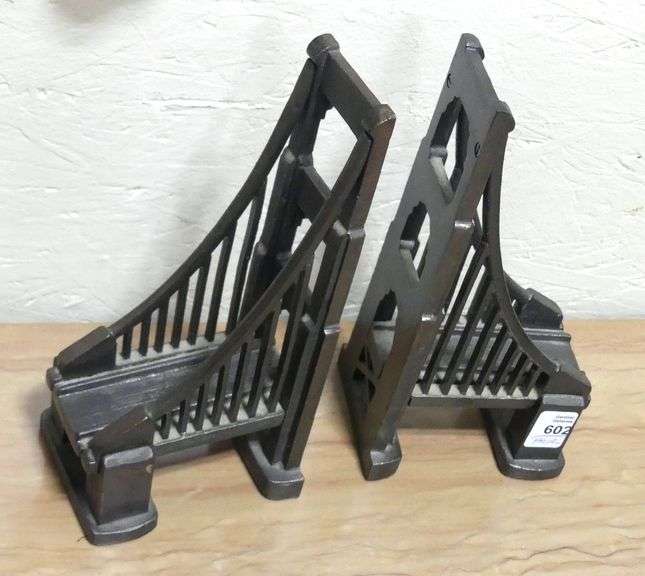 RESTORATION HARDWARE "BRIDGE" BOOKENDS