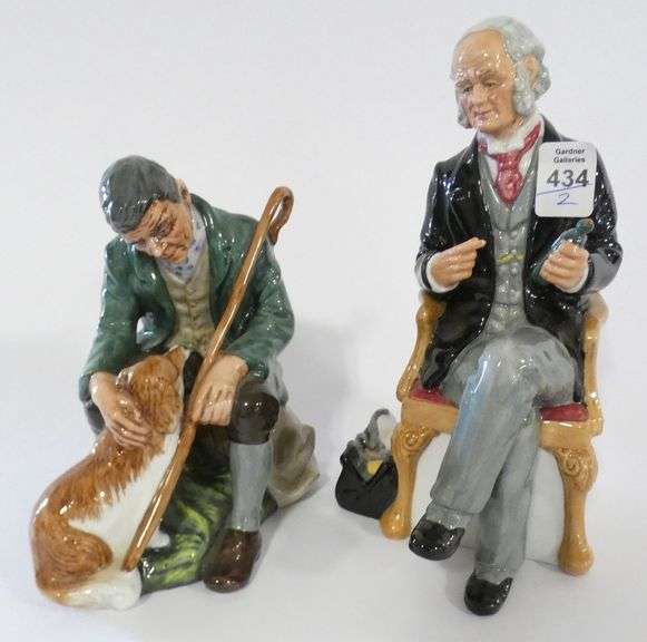 TWO ROYAL DOULTON FIGURINES