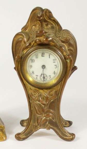 2 BOUDOIR CLOCKS