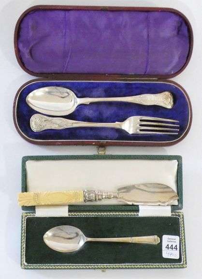 FOUR PIECES OF STERLING CUTLERY
